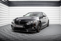 BMW 4-Serie Coupe / Gran Coupe / Cabrio F32 / F36 / F33 2014-2021 Frontsplitter / Frontläpp V.2 Maxton Design